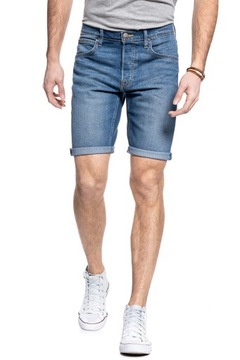 LEE 5 POCKET SHORT MĘSKIE SPODNIE JEANSOWE KRÓTKIE JEANS W32