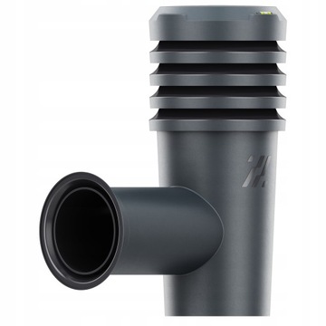 Камин с боковой вентиляцией SideVent fi110 RAL 7016