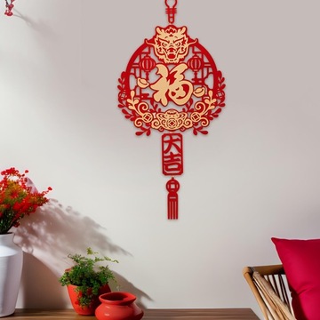 Украшения весеннего фестиваля, китайские новогодние куплеты, стиль стены F