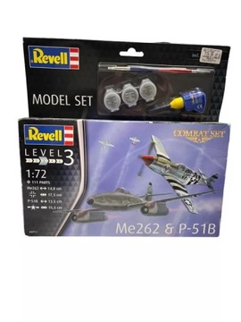 REVELL 63711 MESSERSCHMITT ME262 & P-51B MUSTA
