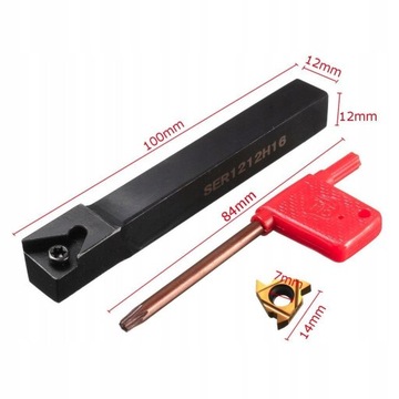 3 x SER1212H16 oprawki narzędziowe do tokarki