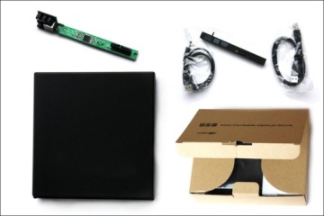 obudowa CD/DVD SLIM USB NA NAPĘD SATA 12.7mm