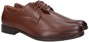 Мужские туфли RYŁKO IG5940 коричневые коричневые размер 43