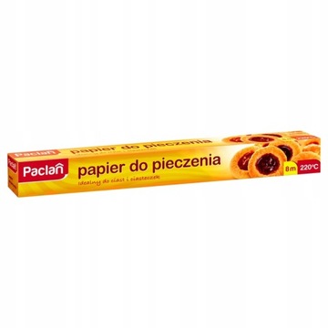 Paclan Papier do Pieczenia 8m Kartonik