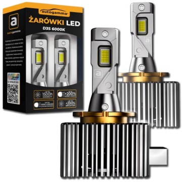 Led žárovky D3S D3R Canbus Výkonné 160W 25000LM 6000K 2 ks