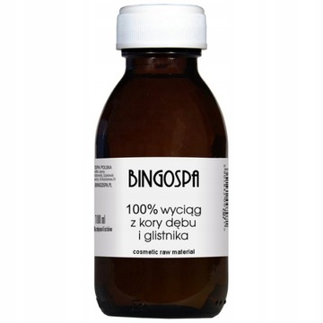 BINGOSPA surowiec kosmetyczny wyciąg z koty dębu i glistnika 100% 100ml
