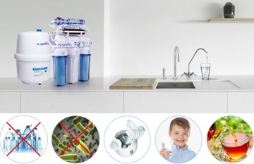 Фильтр для воды Osmosis RO8 BIO PROTECT с УФ-лампой