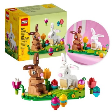ORYGINALNY Zestaw - LEGO Classic Zajączki wielkanocne - OZDOBA WIELKANOCNA