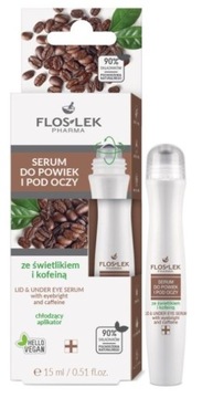 FLOS-LEK Сыворотка для век, очанка и кофеин