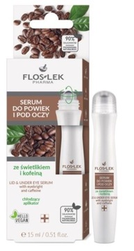 FLOS-LEK Serum do powiek pod oczy świetlik i kofeina