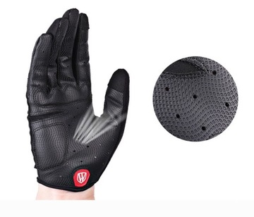 RĘKAWICZKI ROWEROWE DŁUGIE MĘSKIE RĘKAWICE NA ROWER PEŁNE WHEEL UP XXL