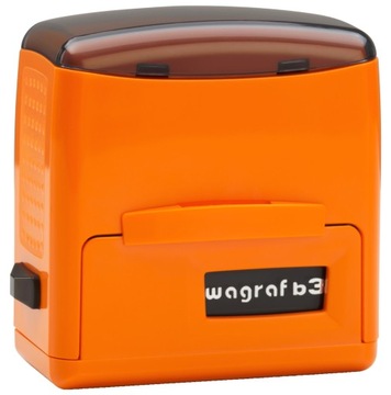 Wagraf B3s резиновый штамп для 6 линий + дизайн и ластик