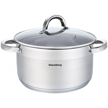 Garnek stalowy KLAUSBERG 26cm 7127 indukcyjny 7.5L