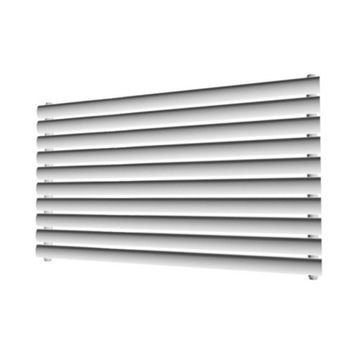 mały grzejnik poziomy Rene 58 x 100 biały i 7016