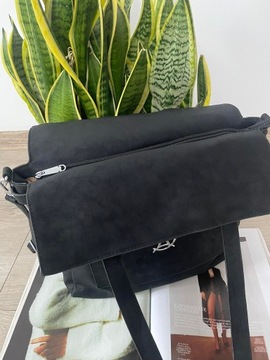 МОДНАЯ ЖЕНСКАЯ СУМКА-ШОППЕР А4 нубук