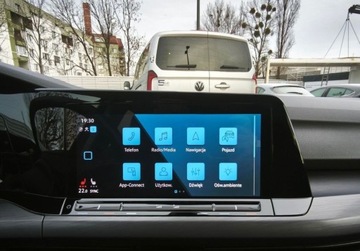 Volkswagen Golf VIII Hatchback 1.5 TSI EVO 130KM 2022 Volkswagen Golf Style, FV 23, ACC, Czujniki parkowania, Ambiente, Indukcja, zdjęcie 24