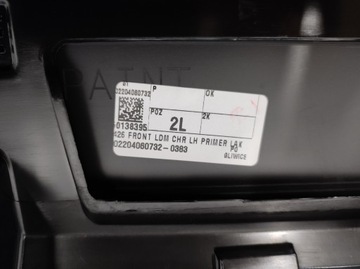 LIŠTA DVEŘE PŘEDNÍ LEVÝ VOLVO XC60 II 31440302 31440293 39846016 NOVÁ ORIGINÁL