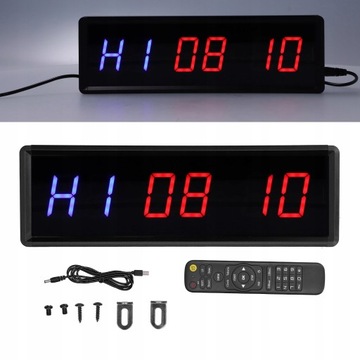 ТРЕНИРОВОЧНЫЕ ЧАСЫ СЕКундОМЕР ДЛЯ УПРАЖНЕНИЙ LED USB GYMBE
