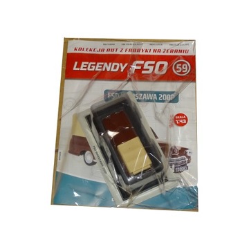 FSO WARSZAWA 200P Kolekcja Legendy FSO nr 59 model auto zabawka