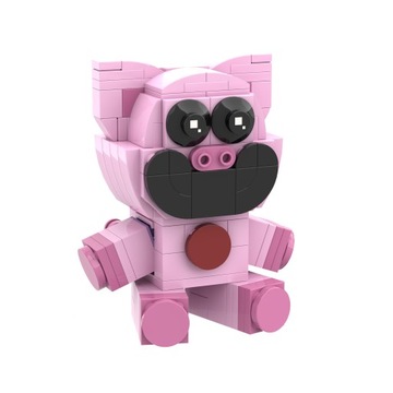 Zestaw Klocki Smiling Critters Figurka Kotek