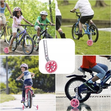 БОКОВЫЕ ПОДДЕРЖКИ КОЛЕСА СО СВЕТОДИОДАМИ ДЛЯ ВЕЛОСИПЕДА 12–20 ФУТОВ