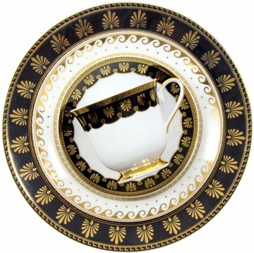 G339 КОФЕЙНЫЙ СЕРВИС 6/18 ASTR МЕЛЕВСКИЙ ФАРФОР