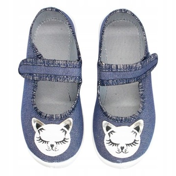 r.35 D4 buty kapcie RAWEKS do przedszkola szkoły KOTKI