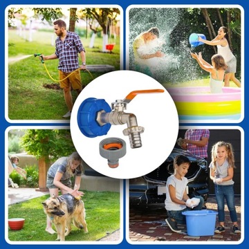 КРАН ШАРОВОЙ КРАН 1/2 ДЮЙМА IBC MAUZER БОЧНАЯ ПРОБКА КРАН ДЛЯ БАКА