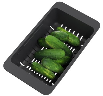 ЧЕРНАЯ КОРЗИНА ПЛАСТИКОВЫЙ ПОДДОН СКЛАДНОЙ ДЛЯ МОЙКИ УНИВЕРСАЛЬНЫЙ ДРУГЛАДЕР