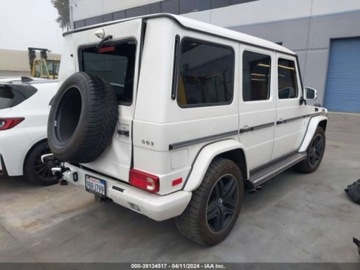 Mercedes Klasa G W461 2017 Mercedes-Benz Klasa G amg 63, 2017r., 4x4, 5.5L 5.5 Benzyna 563KM, zdjęcie 2