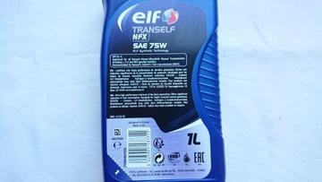 ELF OIL Tranself NFX 75W 1L GL-4 замена для nfj, nfp