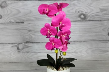 ИСКУССТВЕННАЯ ОРХИДЕЯ ЦВЕТЫ ОРХИДЕИ СИЛИКОН