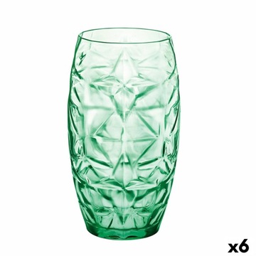 szklanka/kieliszek Oriente Kolor Zielony Szkło 470