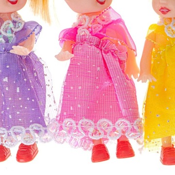 Куклы-куклы для кукольного домика, набор из 3 штук, 10 см.