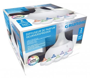 NAWILŻACZ POWIETRZA DYFUZOR ZAPACHÓW LED GRUNDIG