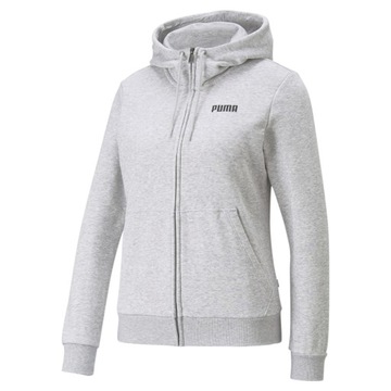 Damska bluza sportowa na zamek z kapturem Puma M