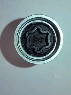 Adapter, śruba zabezpiecz., złodziejka VW wzór 23