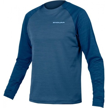Endura Singletrack Fleece Jersey męski długi flagowy niebieski L