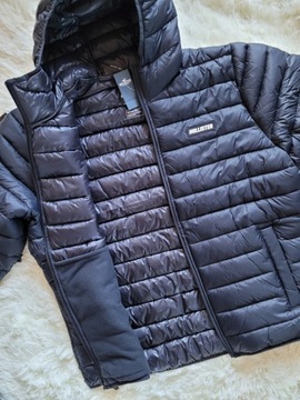 Kurtka Abercrombie Hollister L puffer pikowana