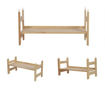 Regał na książki Modułowy BERDO 38,4x80x34,4 1P