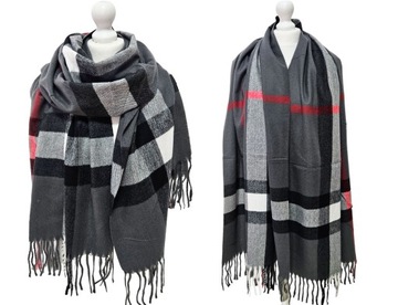 ШАРФ ШАРФ, разноцветный, в клетку, БАХРО