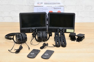 Сломанный портативный DVD-плеер для автомобиля, HDMI в подголовнике