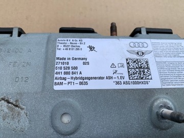 AIRBAG ULOŽENÍ LEVÝ ŘIDIČE KOLENO AUDI A8 D4 4H1880841A 100% SPRÁVNÁ
