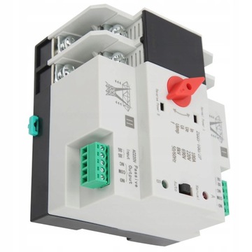 ДВОЙНОЙ АВТОМАТИЧЕСКИЙ ВЫКЛЮЧАТЕЛЬ 2П 100А 220В