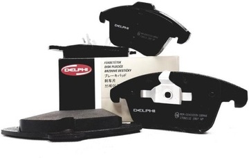 DELPHI KLOCKI HAMULCOWE PRZÓD LP1967