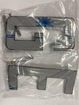 Номер дома 20 см нержавеющая сталь Агентство 3D