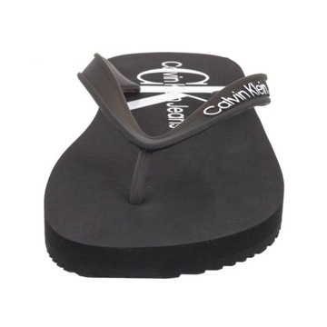 Japonki Męskie Calvin Klein Beach Sandal Monogram TPU Black Czarne