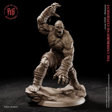 Плотский голем - Мясной голем - Flesh of Gods DnD RPG