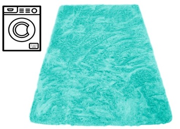 ДЕТСКИЙ КОВЕР БИРЮЗОВЫЙ ПЛЮШ SOFTI PLUSH 140X200см