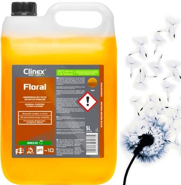 CLINEX Floral Breeze 5L, płyn do mycia posadzek